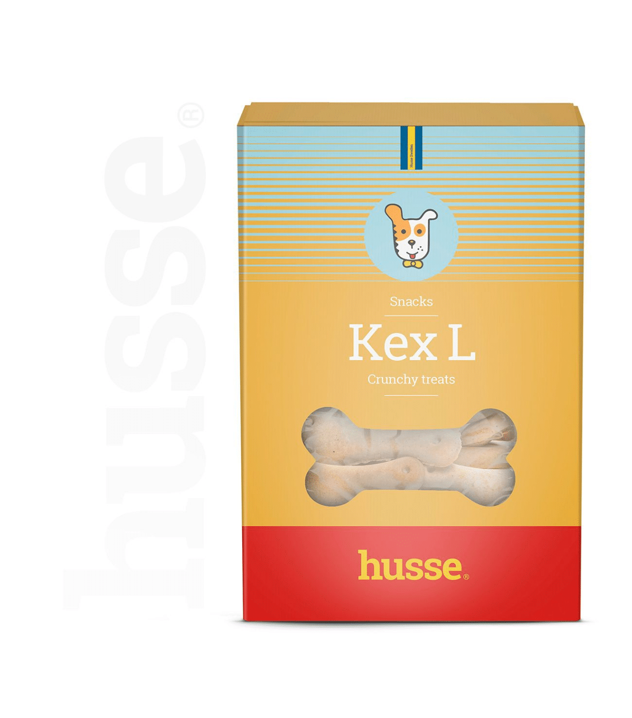 Friandises croquantes pour chien en forme d’os | Kex L