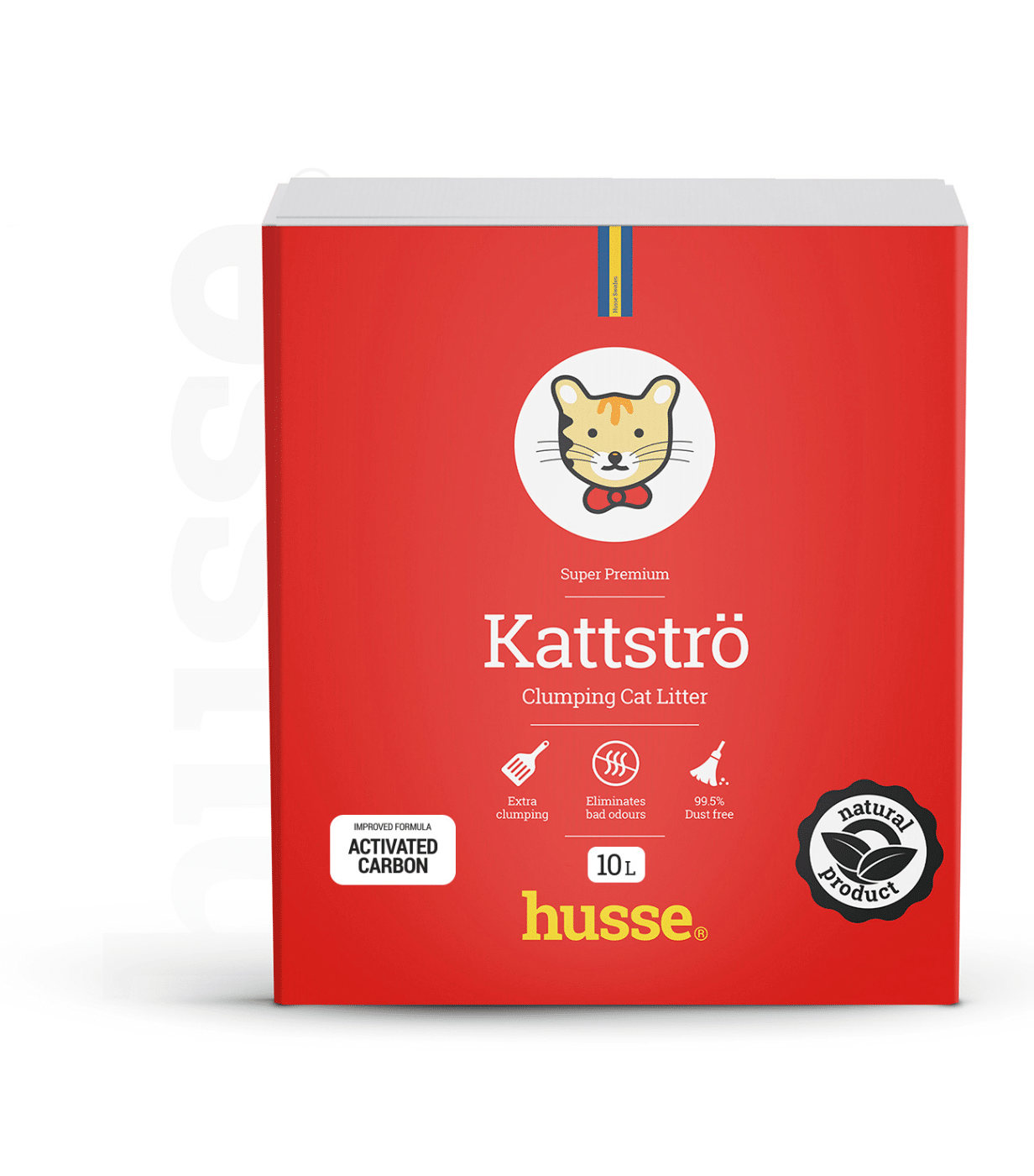 Litière agglomérante pour chat | Kattströ Red 10 L