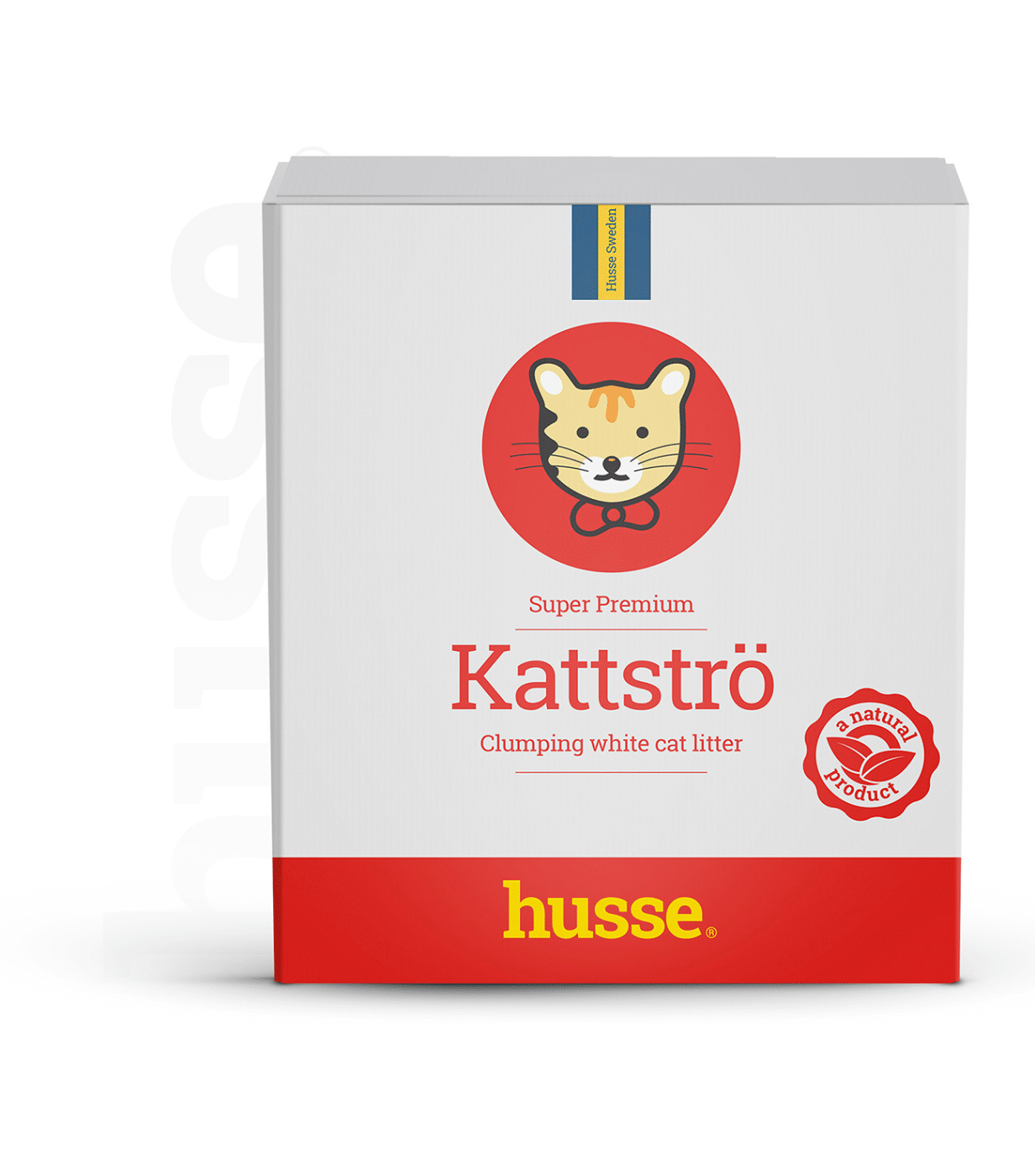 Litière agglomérante pour chat | Kattströ White – 15 L
