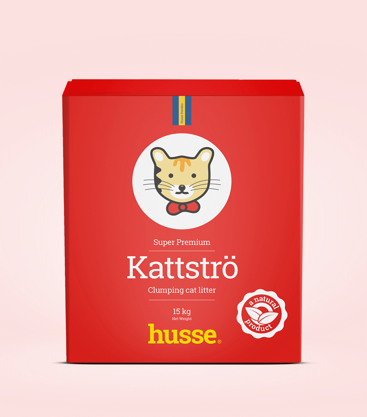 Litière agglomérante pour chat | Kattströ Red 15 kg