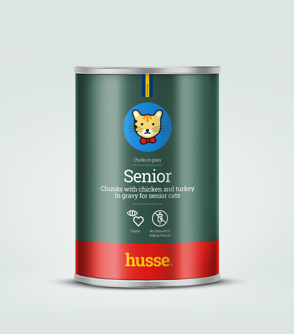 Morceaux de poulet/dinde en sauce  pour chat | Senior